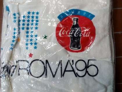 Coca Cola telo mare Roma '95
